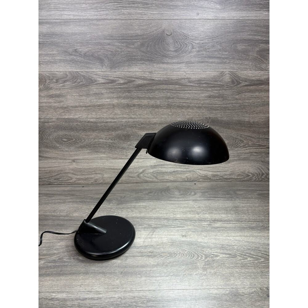 Vintage MCM lightolier Saucer Desk Lamp Sonneman Style
